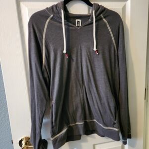 Men's Gray Hoodie Shirt